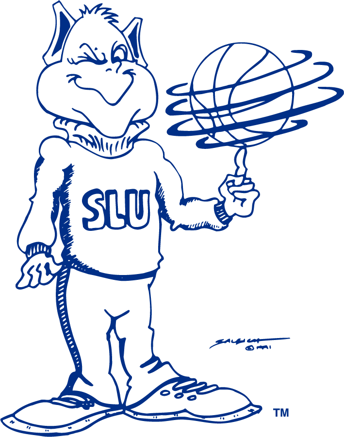 Saint Louis Billikens 1993-2004 Secondary Logo diy DTF decal sticker